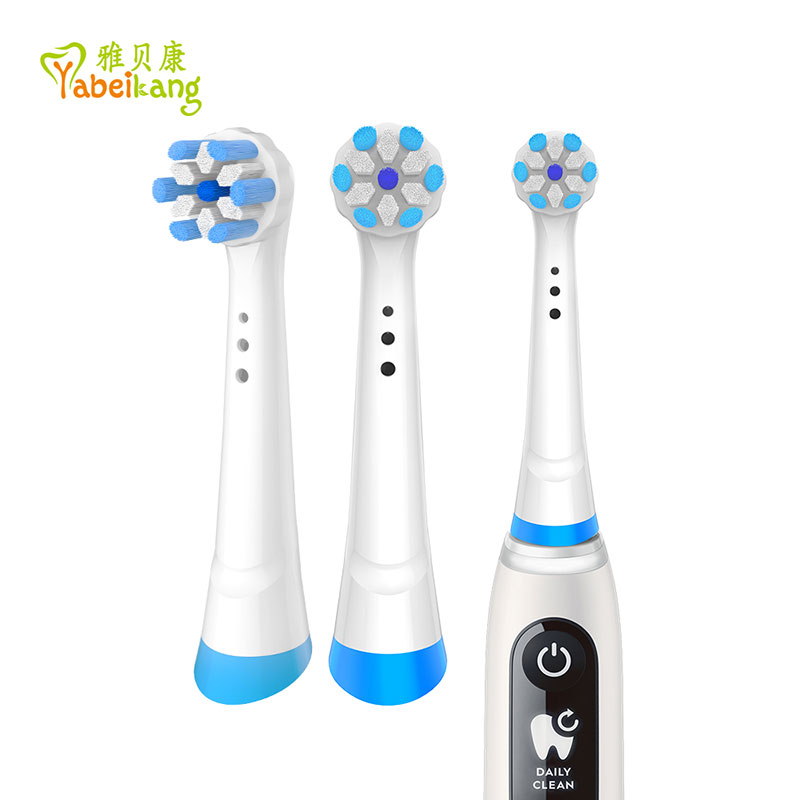Tête de brosse à dents rotative avec logo personnalisé